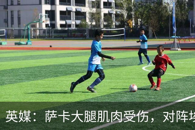 英媒：萨卡大腿肌肉受伤，对阵埃弗顿大概率缺阵